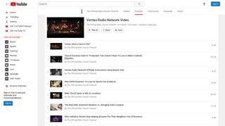 Veritas Radio Network Video - YouTube