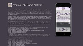 Veritas Talk Radio Network App