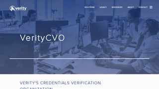 Credentials Verification Organization - Verity