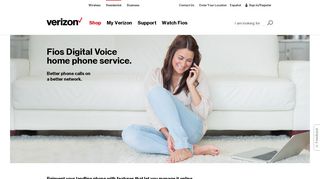 Landline Home Phone Service in Your Area | Fios Digital Voice by ...