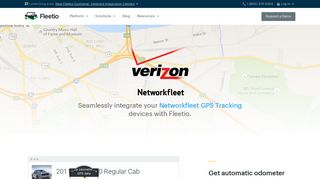 Verizon Networkfleet Integration - GPS Tracking - Fleetio