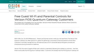 Free Guest Wi-Fi and Parental Controls for Verizon FiOS Quantum ...