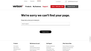 Small Business Customer Service - Help with My Business ... - Verizon