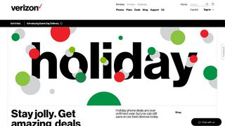 2018 Holiday Deals | Verizon Wireless