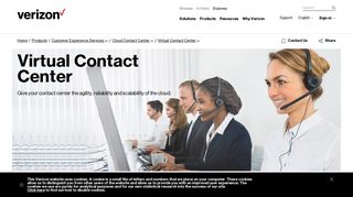 Virtual Contact Center (VCC) | Verizon Enterprise Solutions