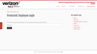 Employee Login | TCC Verizon Wireless