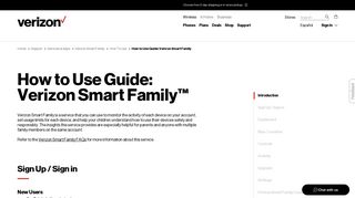 How to Use Guide: Verizon Smart Family | Verizon Wireless