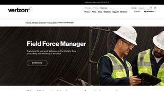 Field Force Manager | Productivity | Verizon Wireless Business