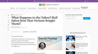 What Happens to the Yahoo! Mail Inbox Now That Verizon Bought ...