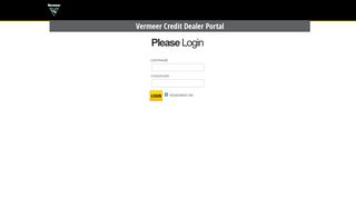 Vermeer Credit Corporation - Portal Login
