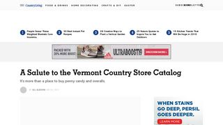 Vermont Country Store Catalog - Why This General Store's Catalog ...