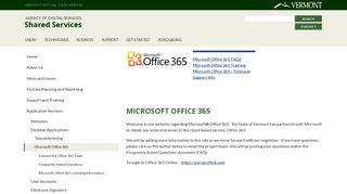 Microsoft Office 365 | Shared Services