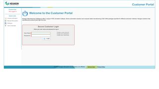 Vero Customer Portal - Production Software