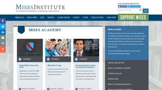 Mises Academy | Mises Institute