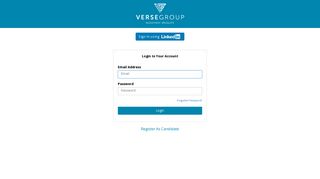 Login to your Account - Verse Group