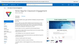 Verso App for Classroom Engagement - Microsoft AppSource