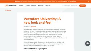 Vertafore University: A new look and feel | Vertafore