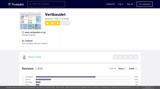 www.vertbaudet.co.uk - Trustpilot