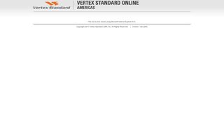 Vertex Standard Online Login