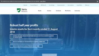 Welcome to Vertu Motors PLC | Vertu Motors Corporate