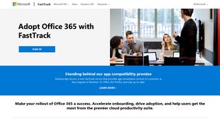 FastTrack for Office 365 - Microsoft