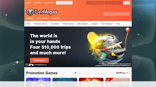 LeoVegas: Online Casino | $1000 Welcome Bonus + 222 FS