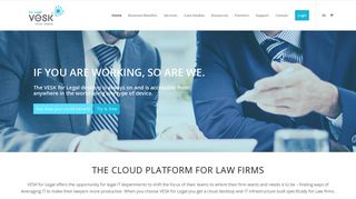 VESK for Legal | Virtual Desktop & Cloud Platform For Law Firms