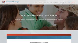 Log in | Veterans Advantage