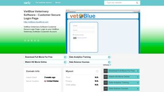 vetblue.cloudforce.com - VetBlue Veterinary Software - ... - Vet Blue ...