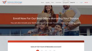 Sign Up for Your VetRewards Account | Veterans Advantage