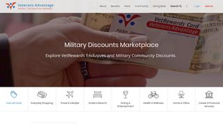 Military Discounts Marketplace - Veterans Advantage