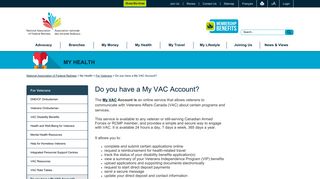 Do you have a My VAC Account?