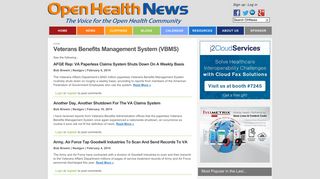 Veterans Benefits Management System (VBMS) | Open Health News
