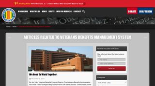 Veterans Benefits Management System | Vietnam Veterans of America