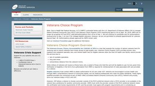 Veterans Choice Program - Health Net Federal Services