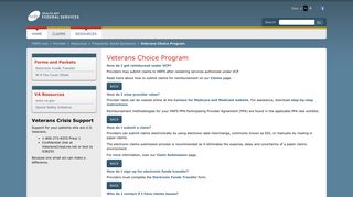 Veterans Choice Program - Health Net Federal Services