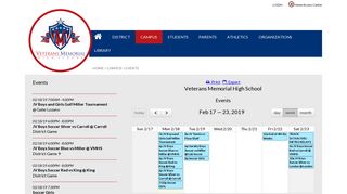 Veterans Memorial High School - VMHS - ccisd
