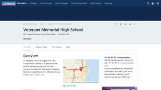 Veterans Memorial High School in Corpus Christi, TX - US News Best ...