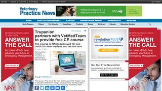 Trupanion partners with VetMedTeam to provide free CE course ...
