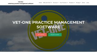 Vet-One - veterinary practice management software