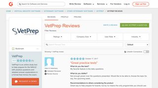 VetPrep Reviews | G2 Crowd