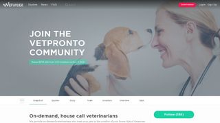 VetPronto | On-demand, house call veterinarians | Wefunder