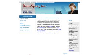 DataSpec, Inc. - Developer of VetraSpec, the online Veteran Claims ...