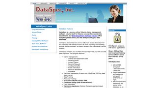 VetraSpec - About VetraSpec - DataSpec, Inc.