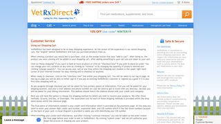 Customer Service - VetRxDirect