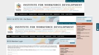 EEO-1 & VETS 100 - the Basics - BCG Institute for Workforce ...