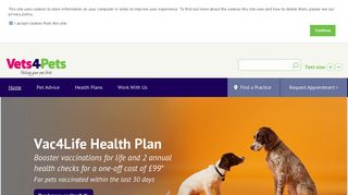Vets4Pets | Putting Your Pet First | Experts In Vet Care