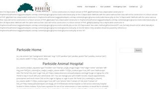 Parkside Home - Parkside Animal Hospital