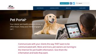 Providing 24/7 Communication To Pet Owners | Pet Portal | Vetstreet Pro