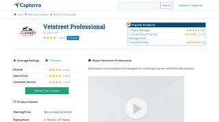 Vetstreet Professional Reviews and Pricing - 2019 - Capterra